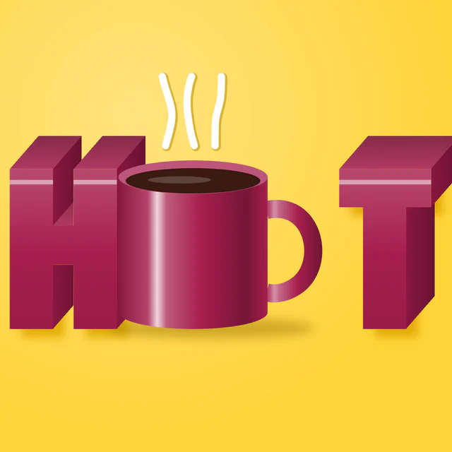 3D letters: Thick letters with depth and shadow.