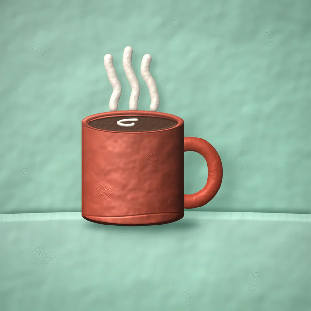 Clay: Soft clay figures, fingerprints and all.