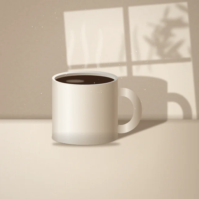 Light and shadow: Window light moving across a wall.