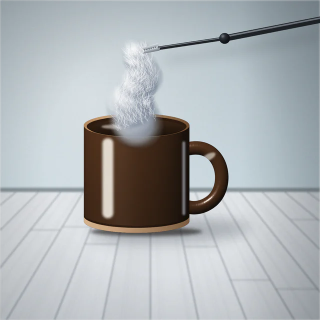 Stop motion: Real objects moved a frame at a time.